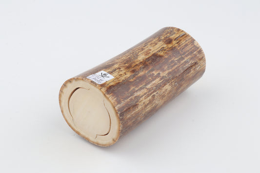Round mammoth ivory piece