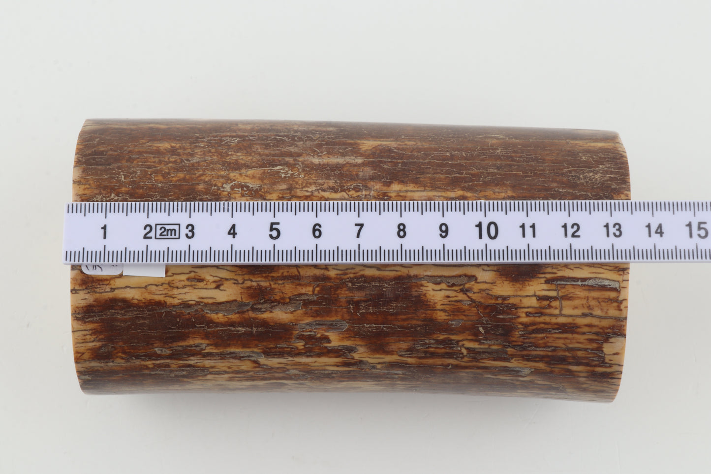 Round mammoth ivory piece