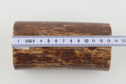 Round mammoth ivory piece