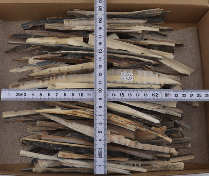 Raw mammoth ivory offcuts