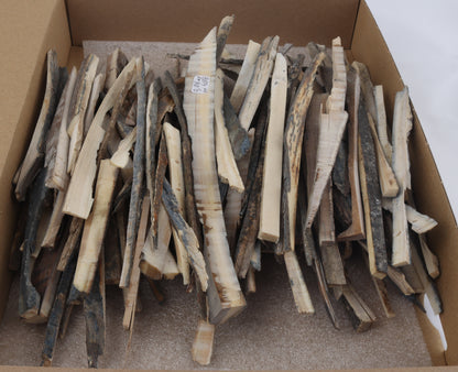 Raw mammoth ivory offcuts