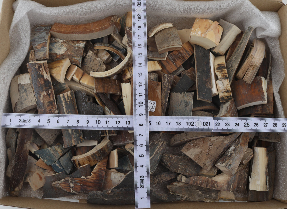 Untreated mammoth bark offcuts