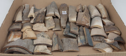 Raw mammoth ivory offcuts