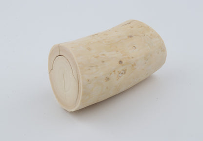 Round mammoth tusk piece