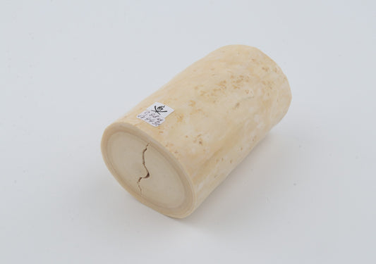 Round mammoth tusk piece