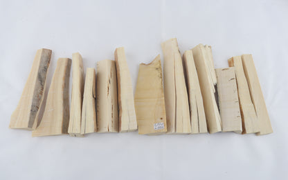 White mammoth ivory pieces