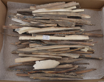 Untreated mammoth ivory offcuts