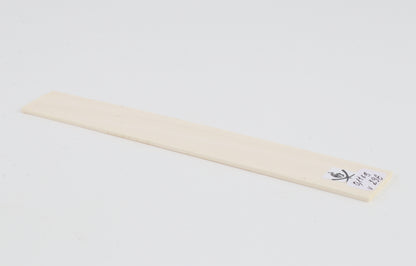 White mammoth ivory segment
