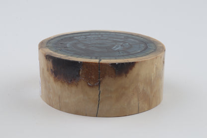 Stabilized mammoth ivory piece