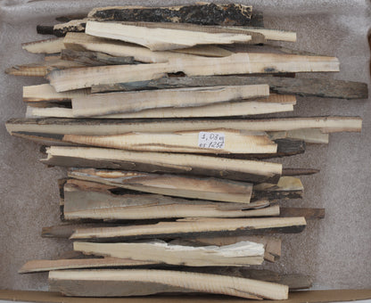 Raw mammoth ivory offcuts