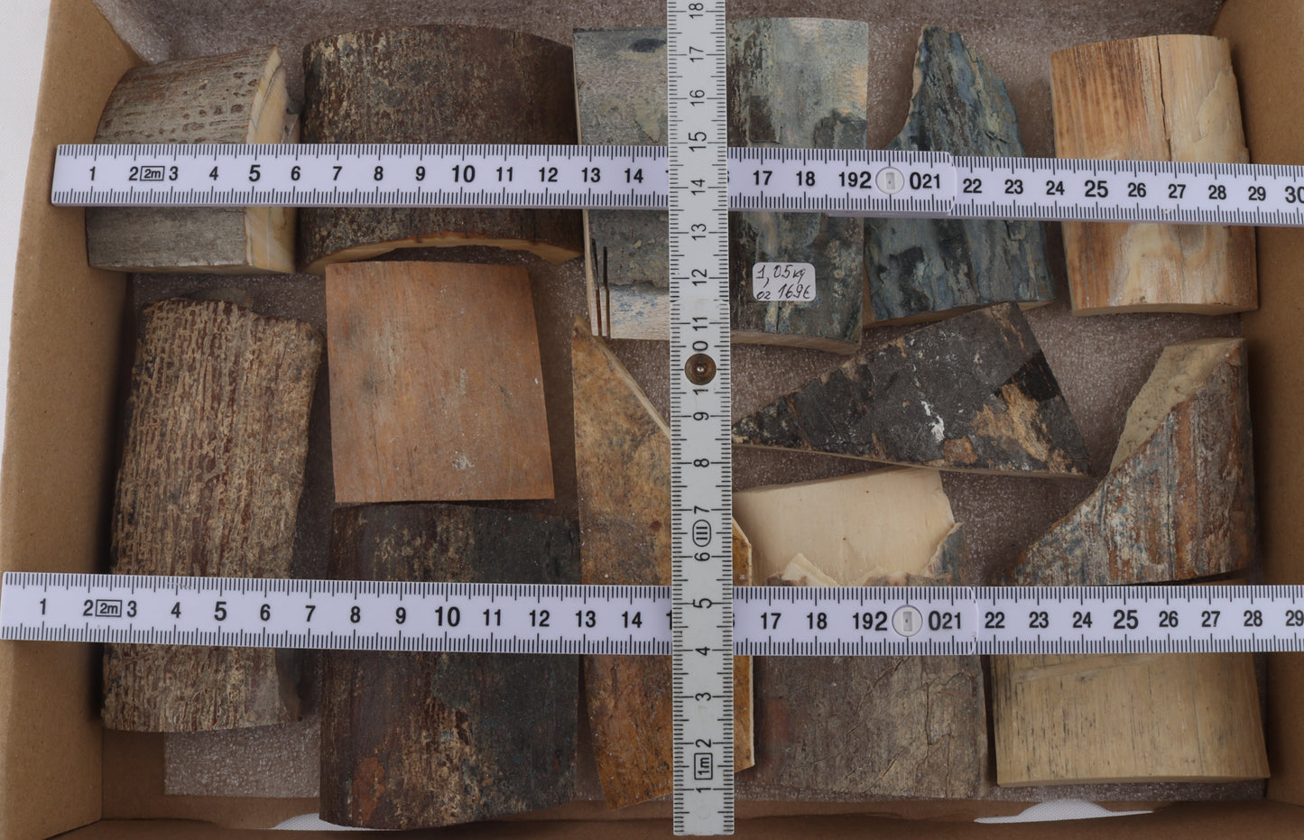 Untreated mammoth bark pieces