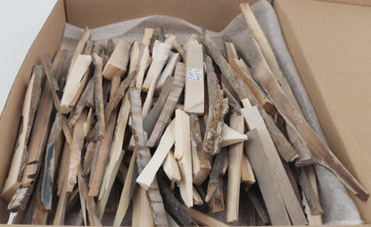 Raw mammoth ivory offcuts
