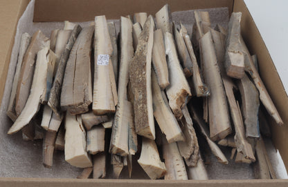 Untreated mammoth ivory offcuts