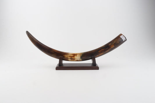 Restored woolly mammoth tusk