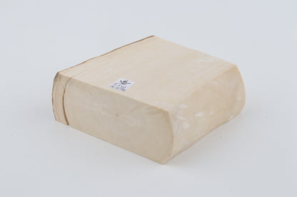 White mammoth ivory segment
