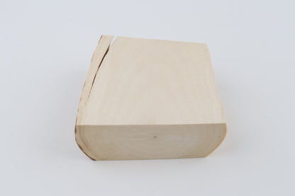 White mammoth ivory segment