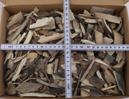 Raw mammoth ivory pieces