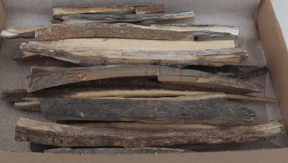 Raw mammoth ivory offcuts