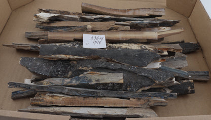 Untreated mammoth ivory offcuts