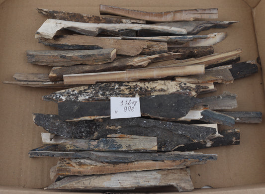 Untreated mammoth ivory offcuts