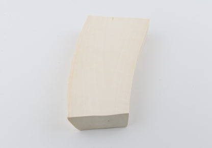 White mammoth ivory segment
