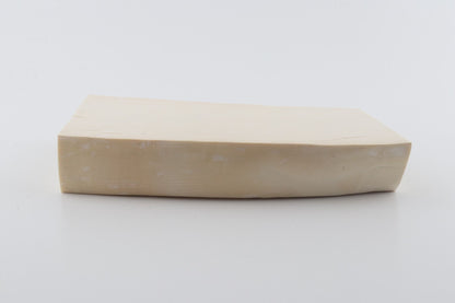 White mammoth ivory segment