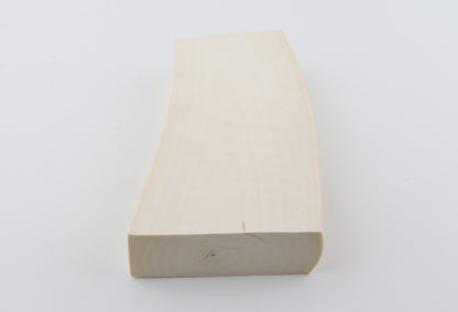 White mammoth ivory segment