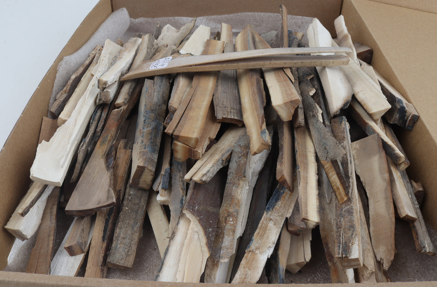 Raw mammoth ivory offcuts