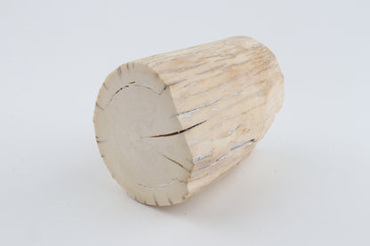 Round mammoth tusk piece