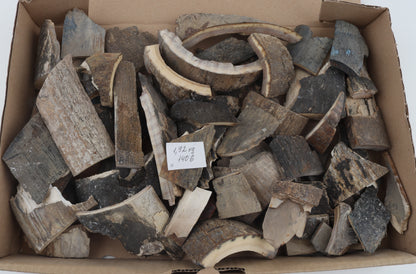 Untreated mammoth bark pieces