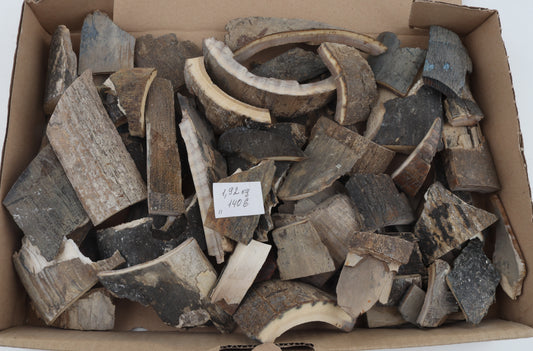 Untreated mammoth bark pieces