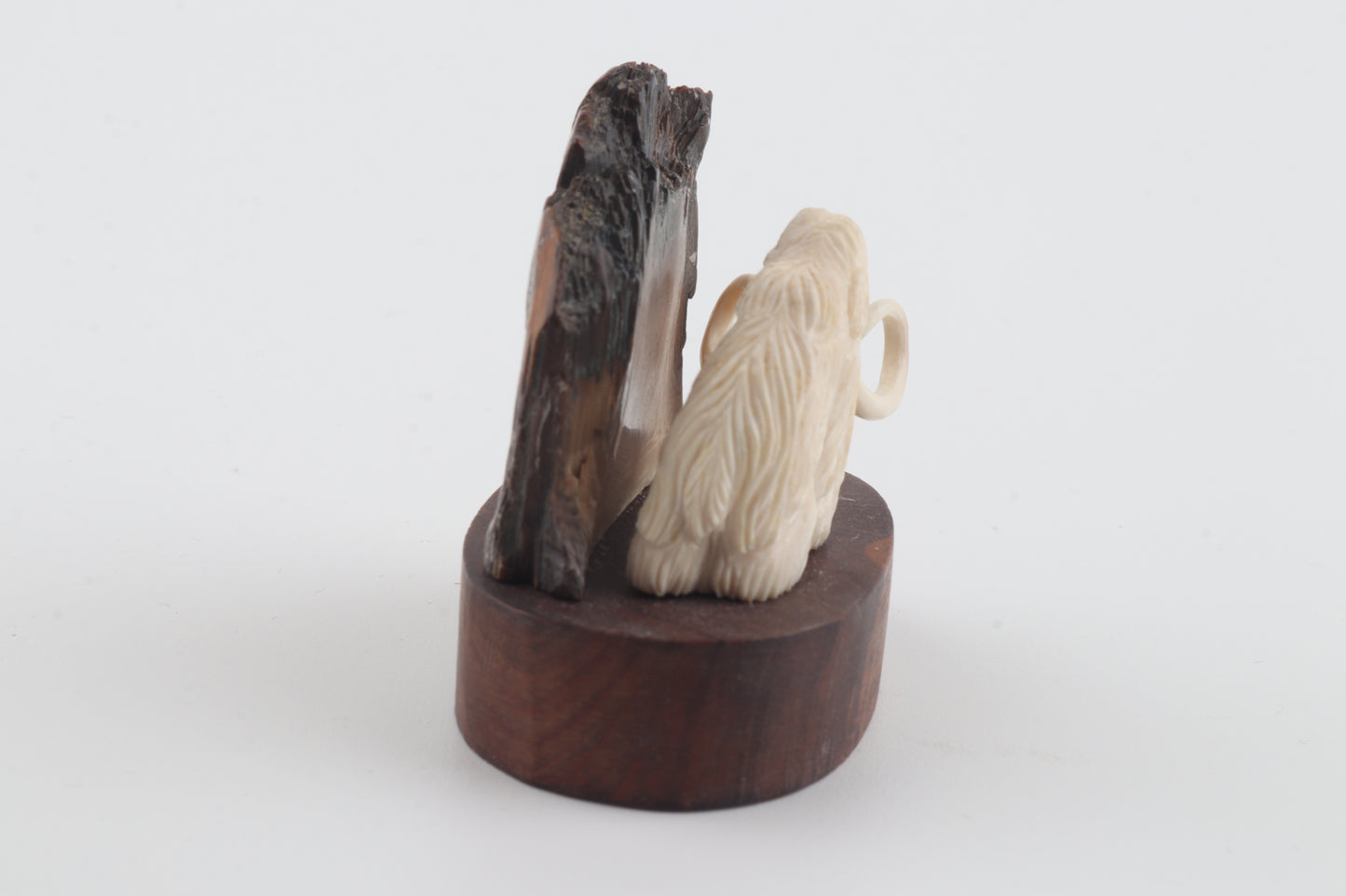 Carved mammoth ivory figurine