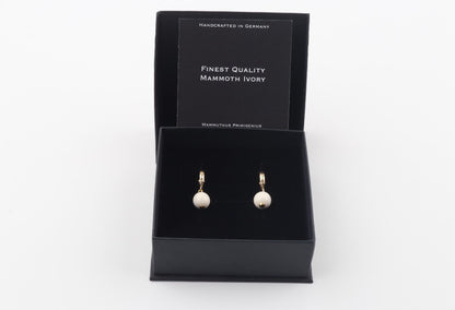Mammoth Ivory Hoop Earrings 