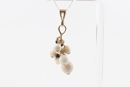 Mammoth Ivory Cluster Pendant