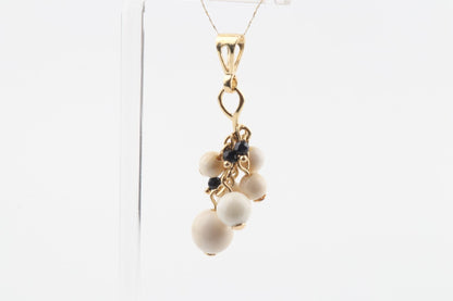 Mammoth Ivory Cluster Pendant