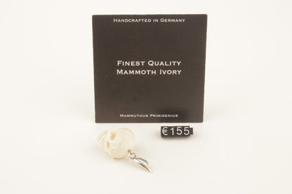 Mammoth Ivory Skull Pendant