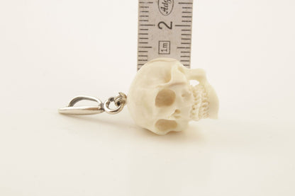 Mammoth Ivory Skull Pendant