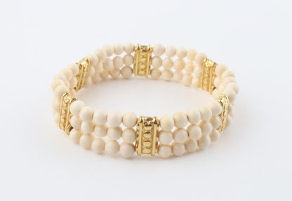 Agra Mammoth Ivory Bracelet