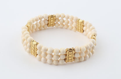 Agra Mammoth Ivory Bracelet