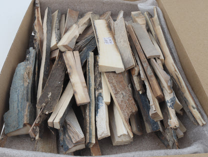 Raw mammoth ivory offcuts