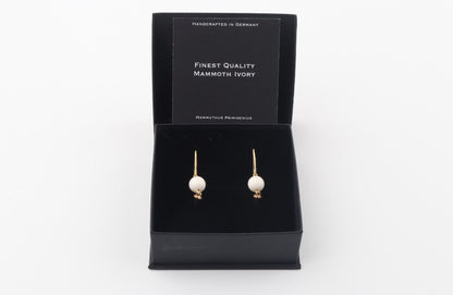 Pyramid Mammoth Ivory Earrings