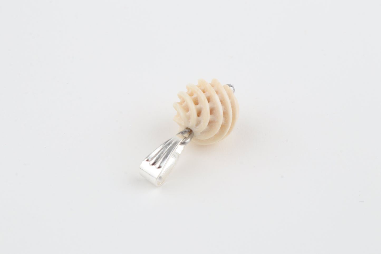 Carved Mammoth Ivory Pendant
