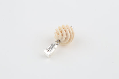 Carved Mammoth Ivory Pendant