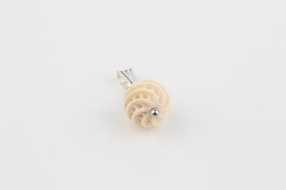 Carved Mammoth Ivory Pendant