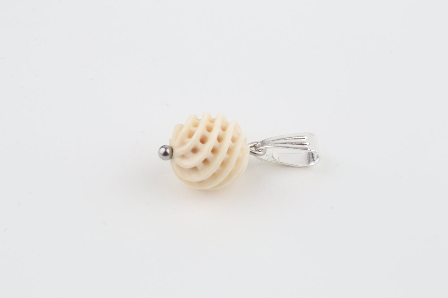Carved Mammoth Ivory Pendant