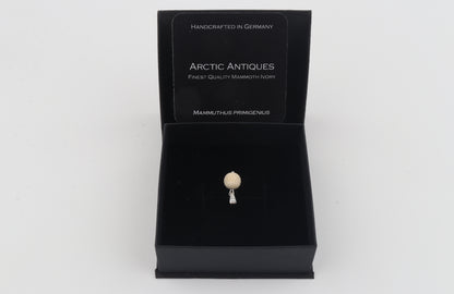 Carved Mammoth Ivory Pendant