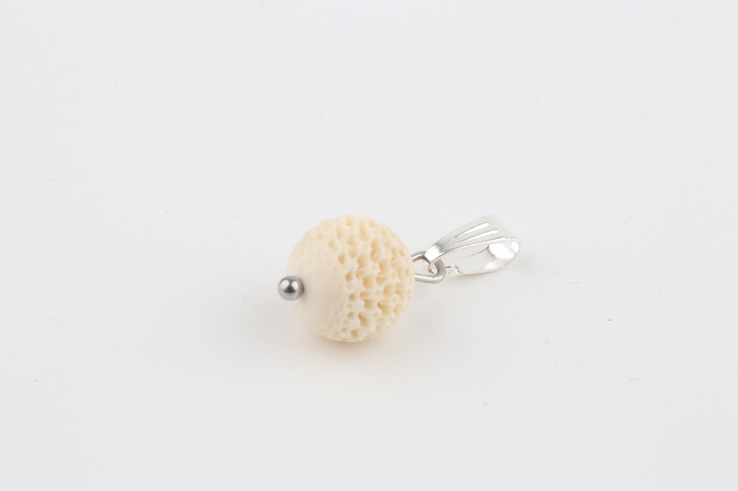 Carved Mammoth Ivory Pendant