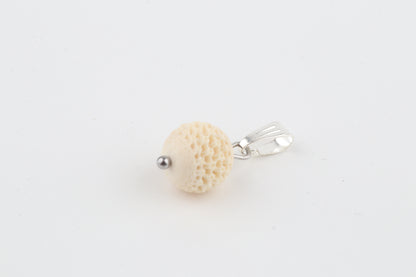 Carved Mammoth Ivory Pendant