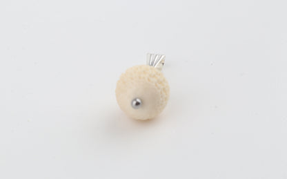 Carved Mammoth Ivory Pendant