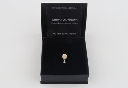 Carved Mammoth Ivory Pendant
